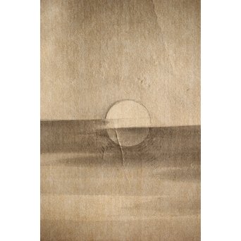 水墨 雷神図 画鬼一生 掛軸　Z227 