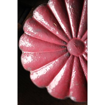 菊型七宝菓子皿 6枚　Y027 