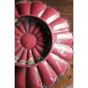 菊型七宝菓子皿 6枚　Y027 