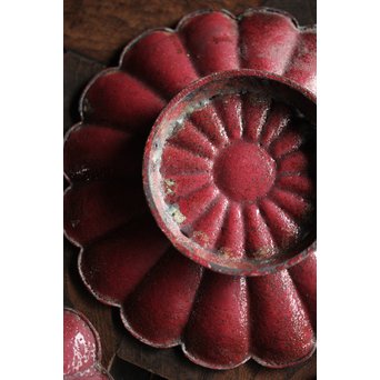 菊型七宝菓子皿 6枚　Y027 