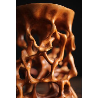 黄楊の根木台 瓶座　X259 