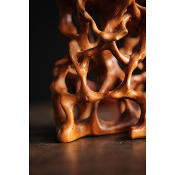 黄楊の根木台 瓶座　X259 