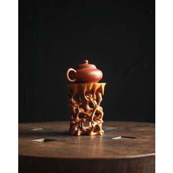 黄楊の根木台 瓶座　X259 