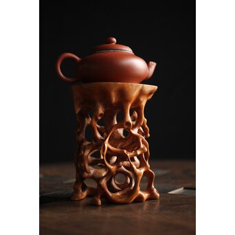 黄楊の根木台 瓶座　X259 