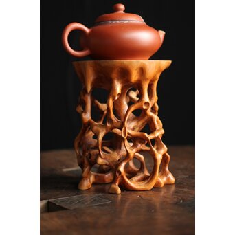 黄楊の根木台 瓶座　X259 