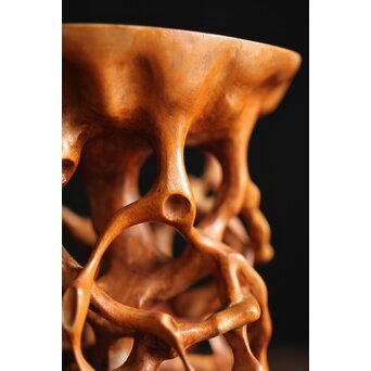 黄楊の根木台 瓶座　X259 