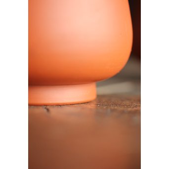 山田常山 朱泥常滑煎茶碗 5客　P201 