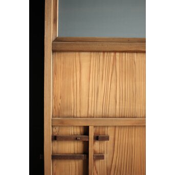 大きなすりガラスの雪隠戸　GD1315 