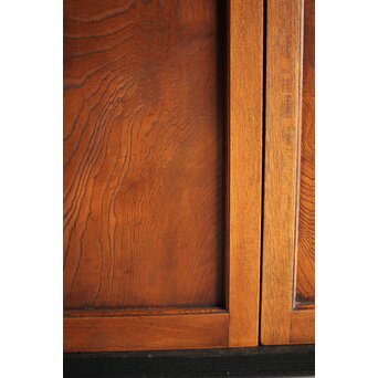 総欅 欅一枚板の引戸 2枚1組　B997 