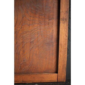 総欅 欅一枚板の引戸 2枚1組　B997 