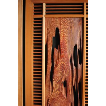 自然木と筬の欄間 2枚1組　R0042 