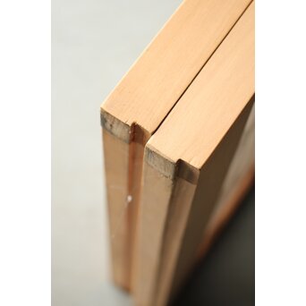 白木 両面ガラス入桐組子書院 4枚1組　R0044 