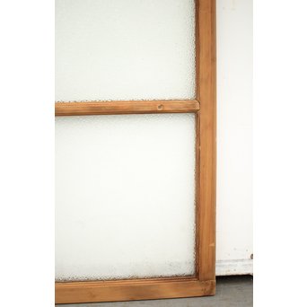 ダイアと黄色ガラスの欄間/明り取りM 2枚1組　R0046YD 