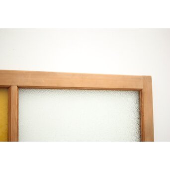 ダイアと黄色ガラスの欄間/明り取りL　R0047 