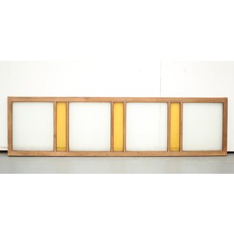 ダイアと黄色ガラスの欄間/明り取りL　R0047