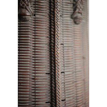 初代 田辺竹雲斎 竹花籠　U231 