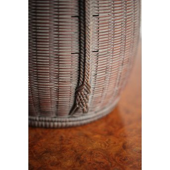 初代 田辺竹雲斎 竹花籠　U231 