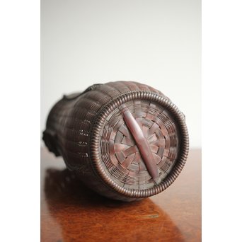 初代 田辺竹雲斎 竹花籠　U231 