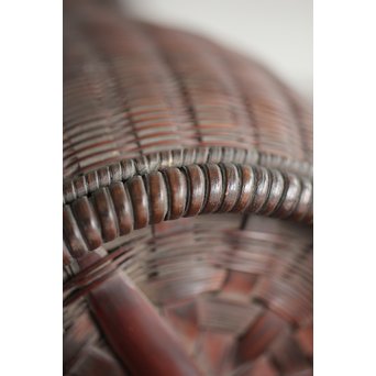 初代 田辺竹雲斎 竹花籠　U231 