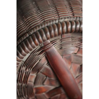 初代 田辺竹雲斎 竹花籠　U231 