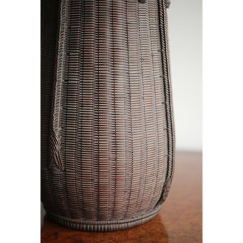 初代 田辺竹雲斎 竹花籠　U231 