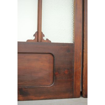 障子とガラスの意匠建具 2枚1組　GD0046Y 