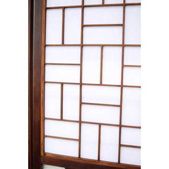 障子とガラスの意匠建具 2枚1組　GD0046Y 