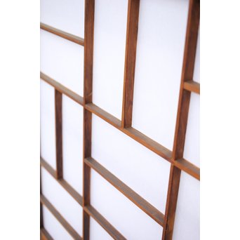 障子とガラスの意匠建具 2枚1組　GD0046Y 