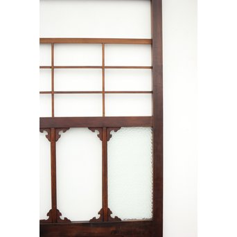 障子とガラスの意匠建具 2枚1組　GD0046Y 