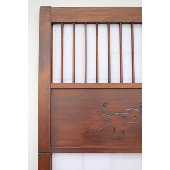 障子とガラスの意匠建具 2枚1組　GD0046Y 