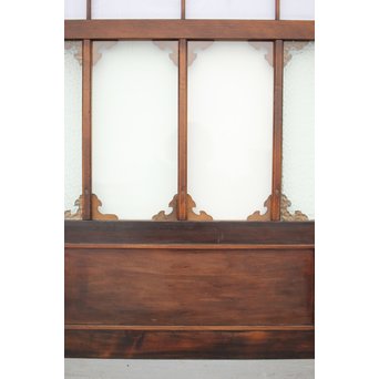 障子とガラスの意匠建具 2枚1組　GD0046Y 