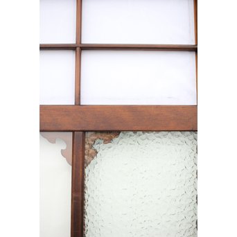 障子とガラスの意匠建具 2枚1組　GD0046Y 