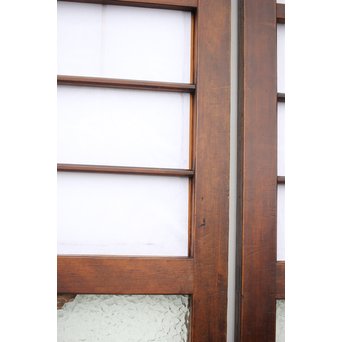 障子とガラスの意匠建具 2枚1組　GD0046Y 