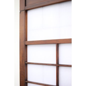 障子とガラスの意匠建具 2枚1組　GD0046Y 