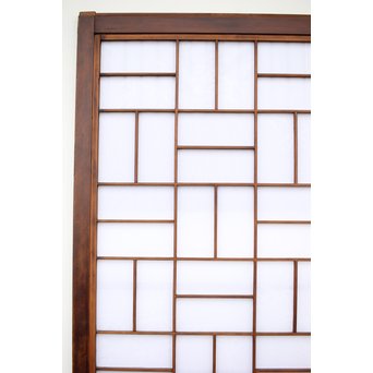 障子とガラスの意匠建具 2枚1組　GD0046Y 