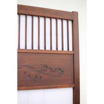 障子とガラスの意匠建具 2枚1組　GD0046Y 