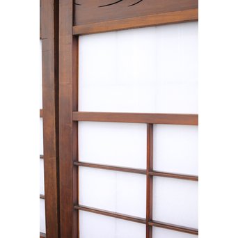 障子とガラスの意匠建具 2枚1組　GD0046Y 