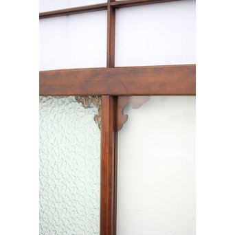 障子とガラスの意匠建具 2枚1組　GD0046Y 