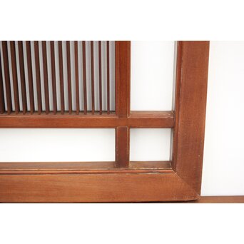 唐木装飾筬欄間 2枚1組　R0048Y 