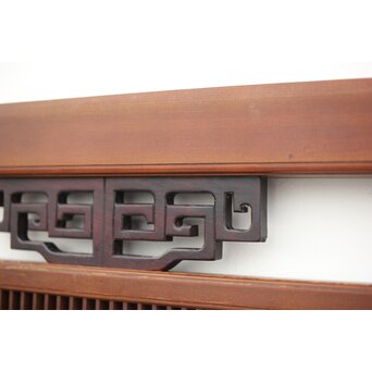 唐木装飾筬欄間 2枚1組　R0048Y 