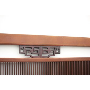 唐木装飾筬欄間 2枚1組　R0048Y 