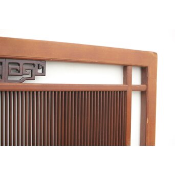 唐木装飾筬欄間 2枚1組　R0048Y 