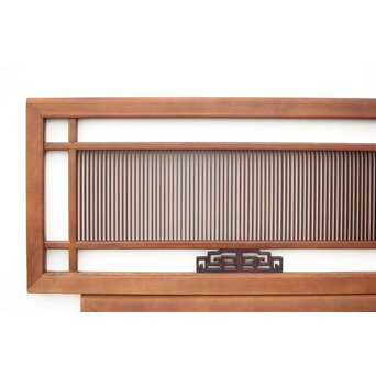 唐木装飾筬欄間 2枚1組　R0048Y 