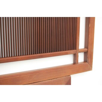 唐木装飾筬欄間 2枚1組　R0048Y 