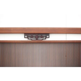 唐木装飾筬欄間 2枚1組　R0048Y 