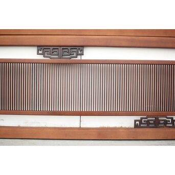 唐木装飾筬欄間 2枚1組　R0048Y 