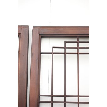 組子の建具 4枚1組　GD0047Y 