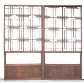 組子の建具 4枚1組　GD0047Y 