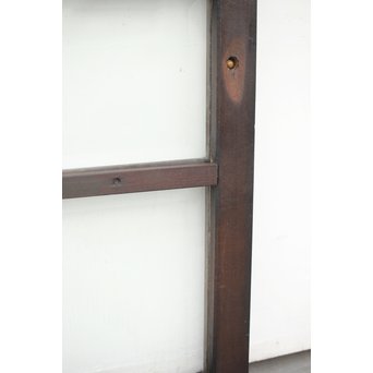 面取りガラスとフローラ黄色ガラスの窓 2枚1組　GD0048Y 