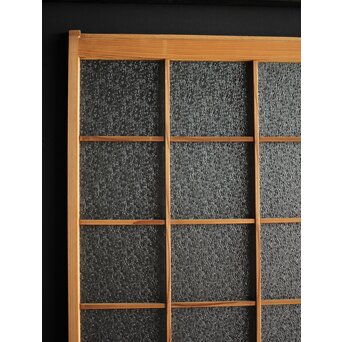 障子戸風 白木ダイアガラス戸　GD0050 